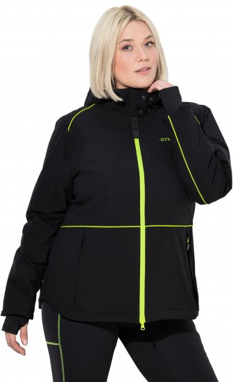 Ulla Popken HYPRAR Triple Function Coat Black - Chaquetas - 