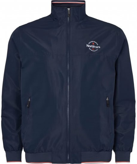 North Latitude 21171 Sporty Water Resistant 5000mm Bomber Jacket Navy - Chaquetas - Chaquetas Tallas Grandes 2XL-8XL