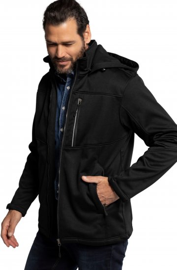 JP1880 Softshell Wind and Water Resistant Jacket Black TALL - TALL chaquetas - 