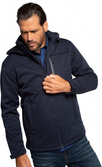 JP1880 Jacket Fleece Lined Softshell Navy - Chaquetas - Chaquetas Tallas Grandes 2XL-8XL