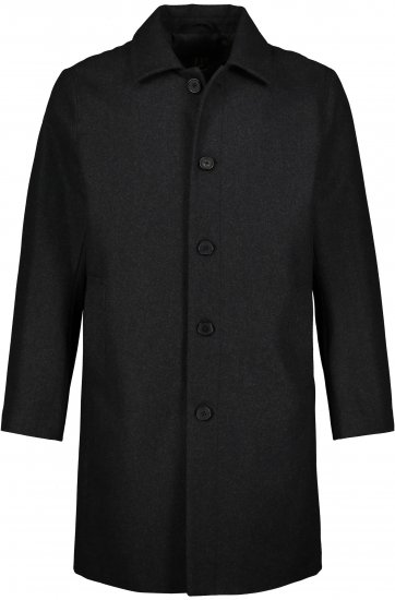 JP1880 Coat Wool Blend Water Repellent Dark Grey - Chaquetas - Chaquetas Tallas Grandes 2XL-8XL