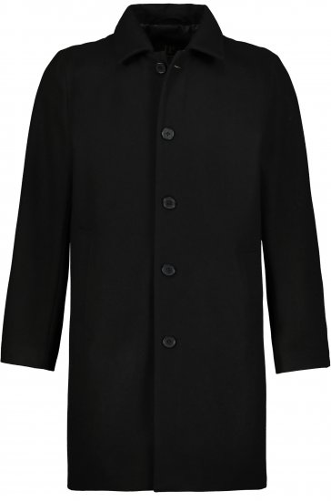 JP1880 Coat Wool Blend Water Repellent Black - Chaquetas - Chaquetas Tallas Grandes 2XL-8XL