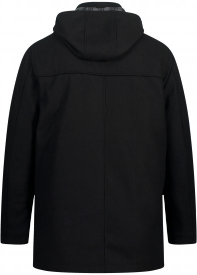 JP1880 Dufflecoat Water-repellent Black - Chaquetas - Chaquetas Tallas Grandes 2XL-8XL