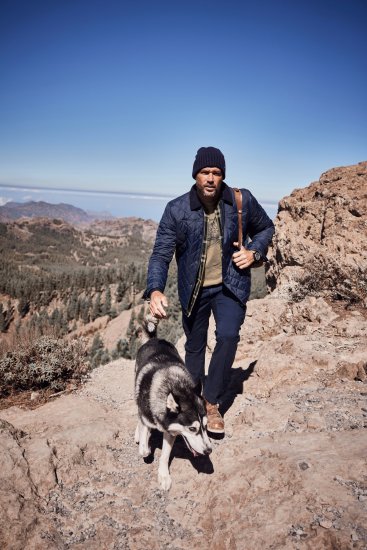 JP1880 Jacket Quilted Navy - Chaquetas - Chaquetas Tallas Grandes 2XL-8XL