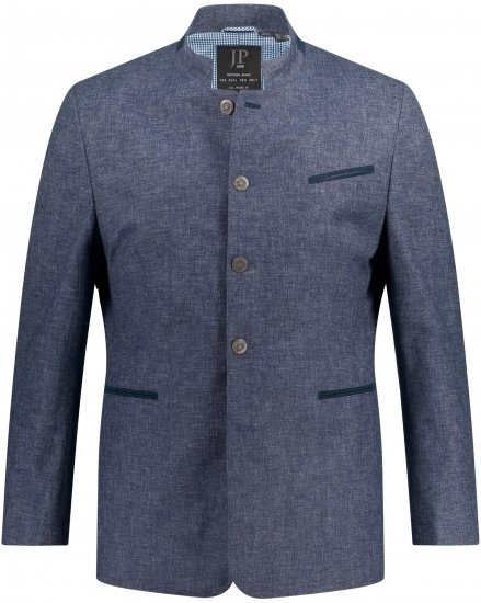 JP1880 Traditional Jacket Linen Blend Navy - Chaquetas - Chaquetas Tallas Grandes 2XL-8XL