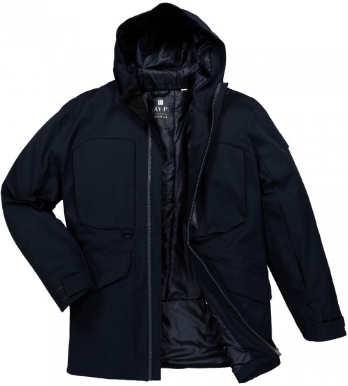 Jay-Pi Ski Jacket Functional Waterproof Windproof Navy - Ropa de esquí - 