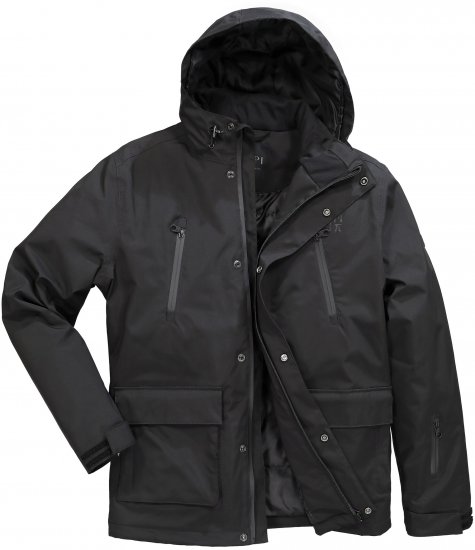 Jay-Pi Ski Jacket Functional Waterproof Windproof Breathable Black - Ropa de esquí - 