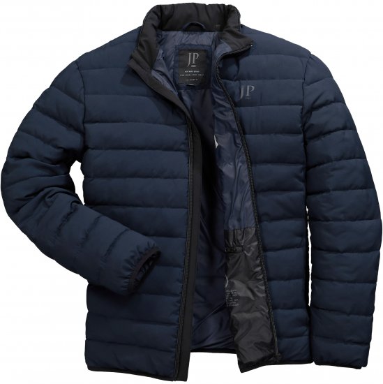 JP1880 Jacket Quilted Stand-up Collar Navy - Chaquetas - Chaquetas Tallas Grandes 2XL-8XL