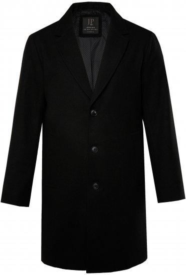 JP1880 Coat Classic Wool Blend Black - Chaquetas - Chaquetas Tallas Grandes 2XL-8XL