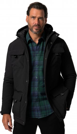 JP1880 Field Jacket Wind-repellent Black - Chaquetas - Chaquetas Tallas Grandes 2XL-8XL