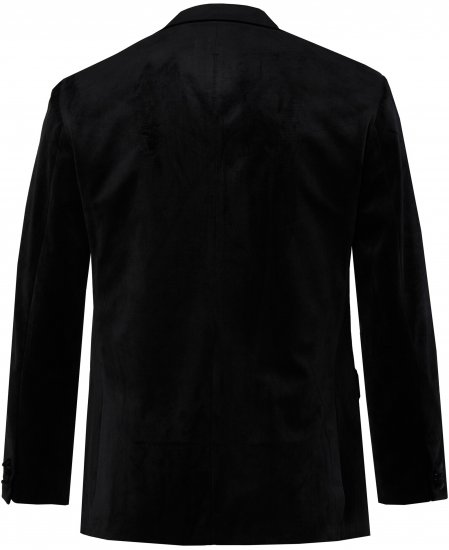JP1880 Jacket Velvet Business Smoking Black - Trajes - Trajes 2XL-8XL