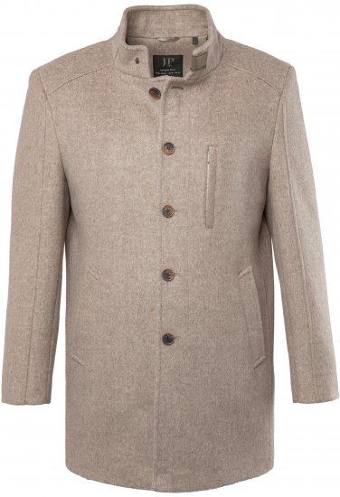 JP1880 Coat Wool Blend Beige Melange - Chaquetas - Chaquetas Tallas Grandes 2XL-8XL