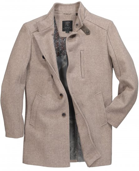 JP1880 Coat Wool Blend Beige Melange - Chaquetas - Chaquetas Tallas Grandes 2XL-8XL