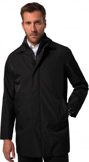 JP1880 Business Coat Zip-out Panel Black - Chaquetas - Chaquetas Tallas Grandes 2XL-8XL
