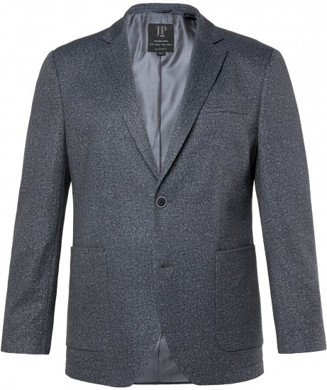 JP1880 Jacket Business Donegal Graphite Grey - Chaquetas - Chaquetas Tallas Grandes 2XL-8XL