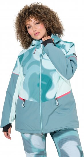 Ulla Popken HYPRAR Performance Jacket Ice Green - Chaquetas - 
