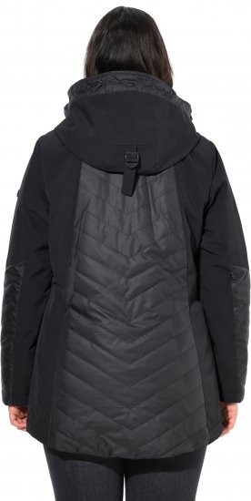 Ulla Popken HYPRAR Functional Softshell Jacket Black - Chaquetas - 