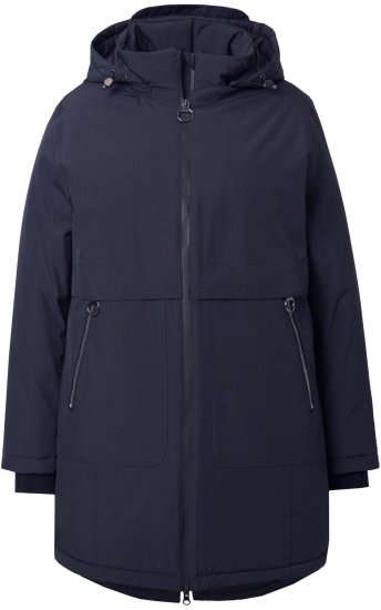 Ulla Popken HYPRAR Waterproof Windproof Breathable Jacket Black - Chaquetas - 