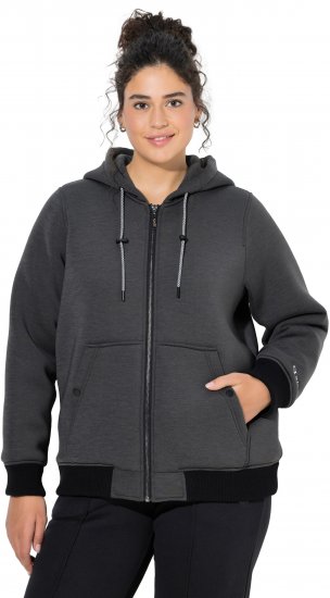 Ulla Popken Water-Repellant Softshell Jacket Black - Chaquetas - 