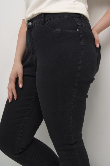 Kaffe Curve Laurina Vaqueros Denim negro lavado - Vaqueros & Pantalones de Mujer Tallas Grandes – Plus Size - 