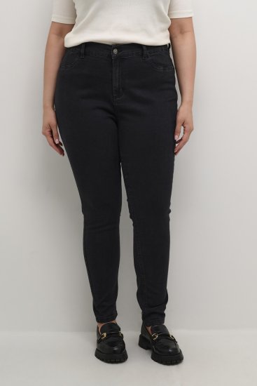 Kaffe Curve Laurina Vaqueros Denim negro lavado - Vaqueros & Pantalones de Mujer Tallas Grandes – Plus Size - 