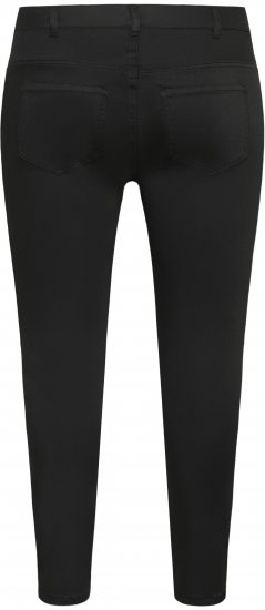 Kaffe Curve Dina Vaqueros slim de largo cropped Negro - Vaqueros & Pantalones de Mujer Tallas Grandes – Plus Size - 