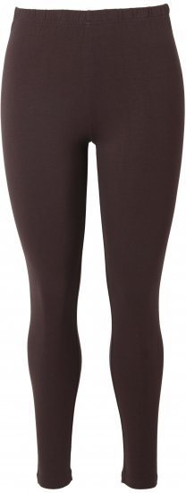 Ulla Popken Basic Stretch Knit Ankle Length Leggings Pine Brown - Vaqueros & Pantalones de Mujer Tallas Grandes – Plus Size - 