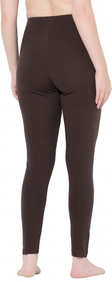 Ulla Popken Basic Stretch Knit Ankle Length Leggings Pine Brown - Vaqueros & Pantalones de Mujer Tallas Grandes – Plus Size - 