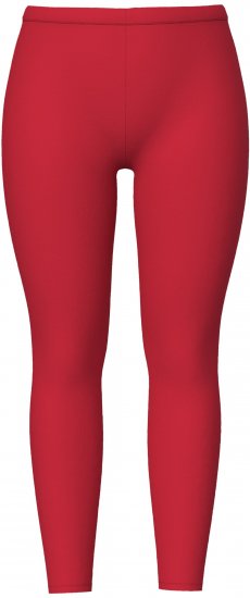 Ulla Popken Basic Stretch Knit Ankle Length Leggings Salsa Red - Vaqueros & Pantalones de Mujer Tallas Grandes – Plus Size - 