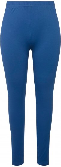 Ulla Popken Basic Stretch Knit Ankle Length Leggings Grey Blue - Vaqueros & Pantalones de Mujer Tallas Grandes – Plus Size - 