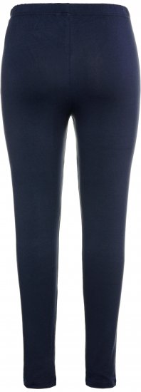 Ulla Popken Basic Stretch Knit Ankle Length Leggings Navy - Vaqueros & Pantalones de Mujer Tallas Grandes – Plus Size - 
