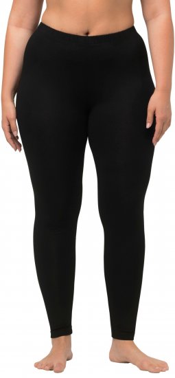 Ulla Popken Viscose Spandex Leggings Black - Vaqueros & Pantalones de Mujer Tallas Grandes – Plus Size - 