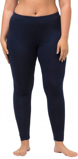 Ulla Popken Viscose Spandex Leggings Night Blue - Vaqueros & Pantalones de Mujer Tallas Grandes – Plus Size - 