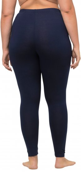 Ulla Popken Viscose Spandex Leggings Night Blue - Vaqueros & Pantalones de Mujer Tallas Grandes – Plus Size - 
