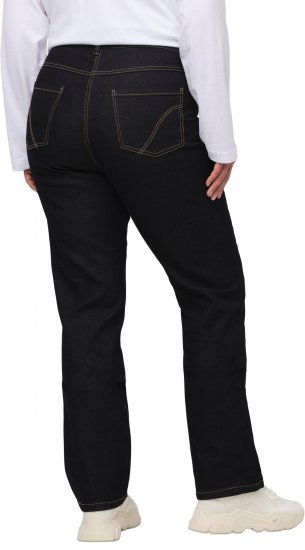 Ulla Popken Regular Fit Mandy Stretch Jeans Dark Blue Denim - Vaqueros & Pantalones de Mujer Tallas Grandes – Plus Size - 