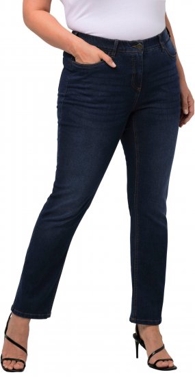 Ulla Popken Sammy Fit Slim Leg Stretch Jeans Blue Denim - Vaqueros & Pantalones de Mujer Tallas Grandes – Plus Size - 