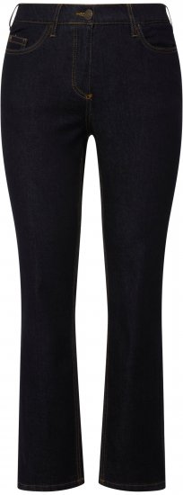 Ulla Popken Sammy Fit Slim Leg Stretch Jeans Dark Blue Denim - Vaqueros & Pantalones de Mujer Tallas Grandes – Plus Size - 