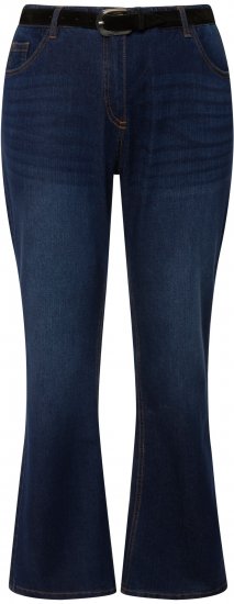 Ulla Popken Marie Fit Bootcut Stretch Jeans Blue Denim - Vaqueros & Pantalones de Mujer Tallas Grandes – Plus Size - 
