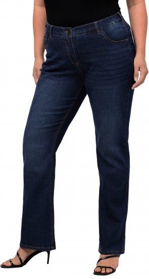 Ulla Popken Marie Fit Bootcut Stretch Jeans Blue Denim - Vaqueros & Pantalones de Mujer Tallas Grandes – Plus Size - 