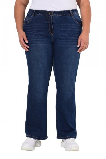 Ulla Popken Marie Fit Bootcut Stretch Jeans Blue Denim - Ulla Popken - Ulla Popken Ropa de Tallas Grandes