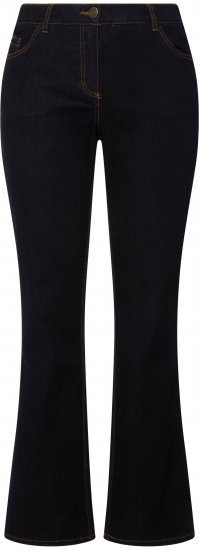 Ulla Popken Marie Fit Bootcut Stretch Jeans Dark Blue Denim - Vaqueros & Pantalones de Mujer Tallas Grandes – Plus Size - 