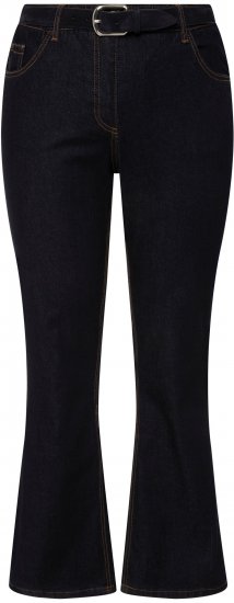 Ulla Popken Marie Fit Bootcut Stretch Jeans Dark Blue Denim - Vaqueros & Pantalones de Mujer Tallas Grandes – Plus Size - 