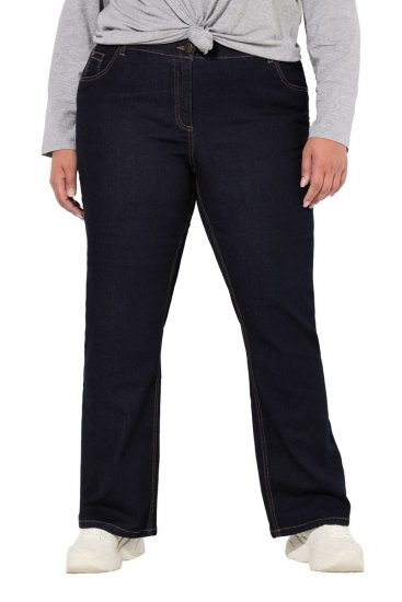 Ulla Popken Marie Fit Bootcut Stretch Jeans Dark Blue Denim - Ulla Popken - Ulla Popken Ropa de Tallas Grandes