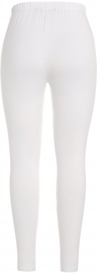 Ulla Popken Quick Dry Moisture Wicking Stretch Ski Leggings Snow White - Vaqueros & Pantalones de Mujer Tallas Grandes – Plus Size - 
