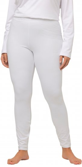 Ulla Popken Quick Dry Moisture Wicking Stretch Ski Leggings Snow White - Vaqueros & Pantalones de Mujer Tallas Grandes – Plus Size - 