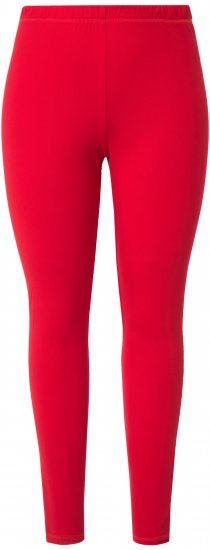 Ulla Popken Quick Dry Moisture Wicking Stretch Ski Leggings Salsa Red - Vaqueros & Pantalones de Mujer Tallas Grandes – Plus Size - 