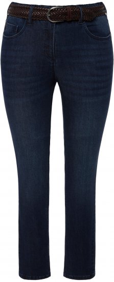 Ulla Popken Stretch Sarah Fit Skinny Jeans Blue Denim - Vaqueros & Pantalones de Mujer Tallas Grandes – Plus Size - 