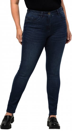 Ulla Popken Stretch Sarah Fit Skinny Jeans Blue Denim - Vaqueros & Pantalones de Mujer Tallas Grandes – Plus Size - 