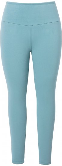 Ulla Popken Faux Fur Lined Stretch Leggings Ice Green - Vaqueros & Pantalones de Mujer Tallas Grandes – Plus Size - 