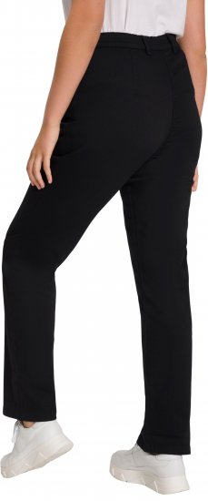 Ulla Popken Basic Mony Tapered Leg Stretch Pants Black - Vaqueros & Pantalones de Mujer Tallas Grandes – Plus Size - 